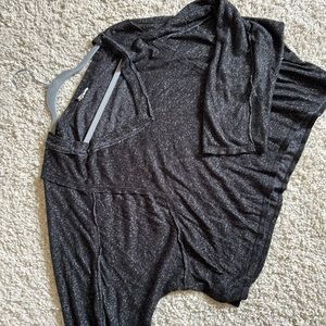 Charcoal Gray Long Sleeved Top